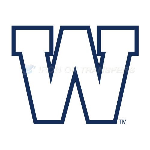 Winnipeg Blue Bombers Iron-on Stickers (Heat Transfers)NO.7637